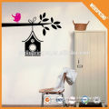 Kinds of beautiful natural birdcage and tree wall sticker